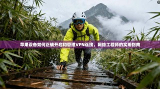 苹果设备如何正确开启和管理VPN连接，网络工程师的实用指南
