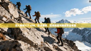 深入解析517 VPN，技术原理、应用场景与网络安全考量