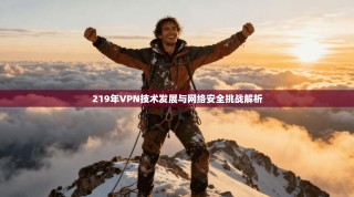 219年VPN技术发展与网络安全挑战解析
