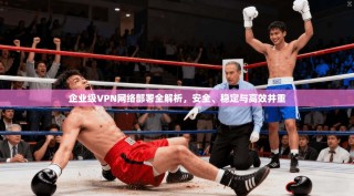 企业级VPN网络部署全解析，安全、稳定与高效并重