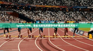 igreen VPN，安全与隐私的数字守护者还是潜在风险？