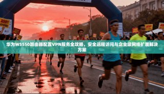 华为WS550路由器配置VPN服务全攻略，安全远程访问与企业级网络扩展解决方案