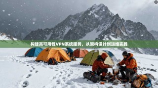 构建高可用性VPN系统服务，从架构设计到运维实践