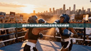 港版手机联网使用VPN的合规性与技术解析