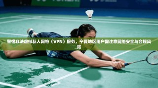 警惕非法虚拟私人网络（VPN）服务，宁夏地区用户需注意网络安全与合规风险