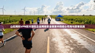 山石网科VPN防火墙在企业网络安全体系中的核心作用与部署实践
