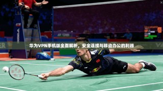 华为VPN手机版全面解析，安全连接与移动办公的利器