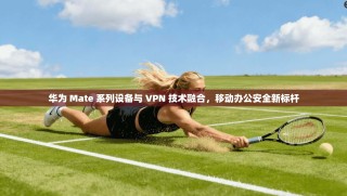 华为 Mate 系列设备与 VPN 技术融合，移动办公安全新标杆