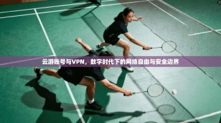 云游账号与VPN，数字时代下的网络自由与安全边界