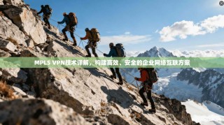 MPLS VPN技术详解，构建高效、安全的企业网络互联方案