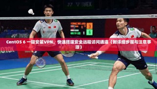 CentOS 6 一键安装VPN，快速搭建安全远程访问通道（附详细步骤与注意事项）