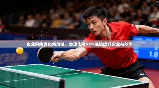 企业网络优化新策略，合理使用VPN连接提升安全与效率