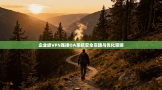 企业级VPN连接OA系统安全实践与优化策略