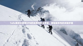 Tails系统中使用VPN的实践与安全考量，增强匿名性的关键步骤