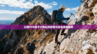公网VPN基于IP地址的部署与安全策略解析