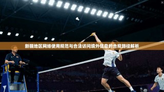 新疆地区网络使用规范与合法访问境外信息的合规路径解析