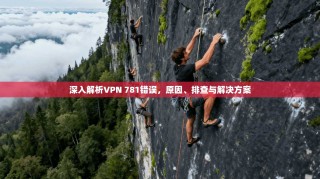 深入解析VPN 781错误，原因、排查与解决方案