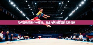 如何正确关闭VPN连接，安全与网络管理的实用指南