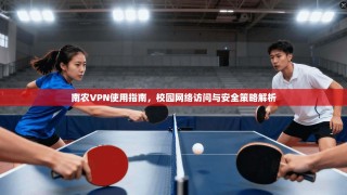 南农VPN使用指南，校园网络访问与安全策略解析