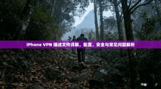 iPhone VPN 描述文件详解，配置、安全与常见问题解析