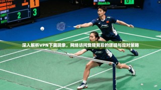 深入解析VPN下冀现象，网络访问受限背后的逻辑与应对策略