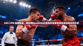 ROS VPN 组网实战，如何用RouterOS打造高效安全的企业级远程访问方案