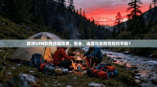 欧洲VPN软件选择指南，安全、速度与合规性如何平衡？