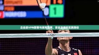 企业级VPN部署与使用指南，安全连接的实践路径