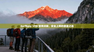 SurfEasy VPN 使用详解，安全上网的便捷之选