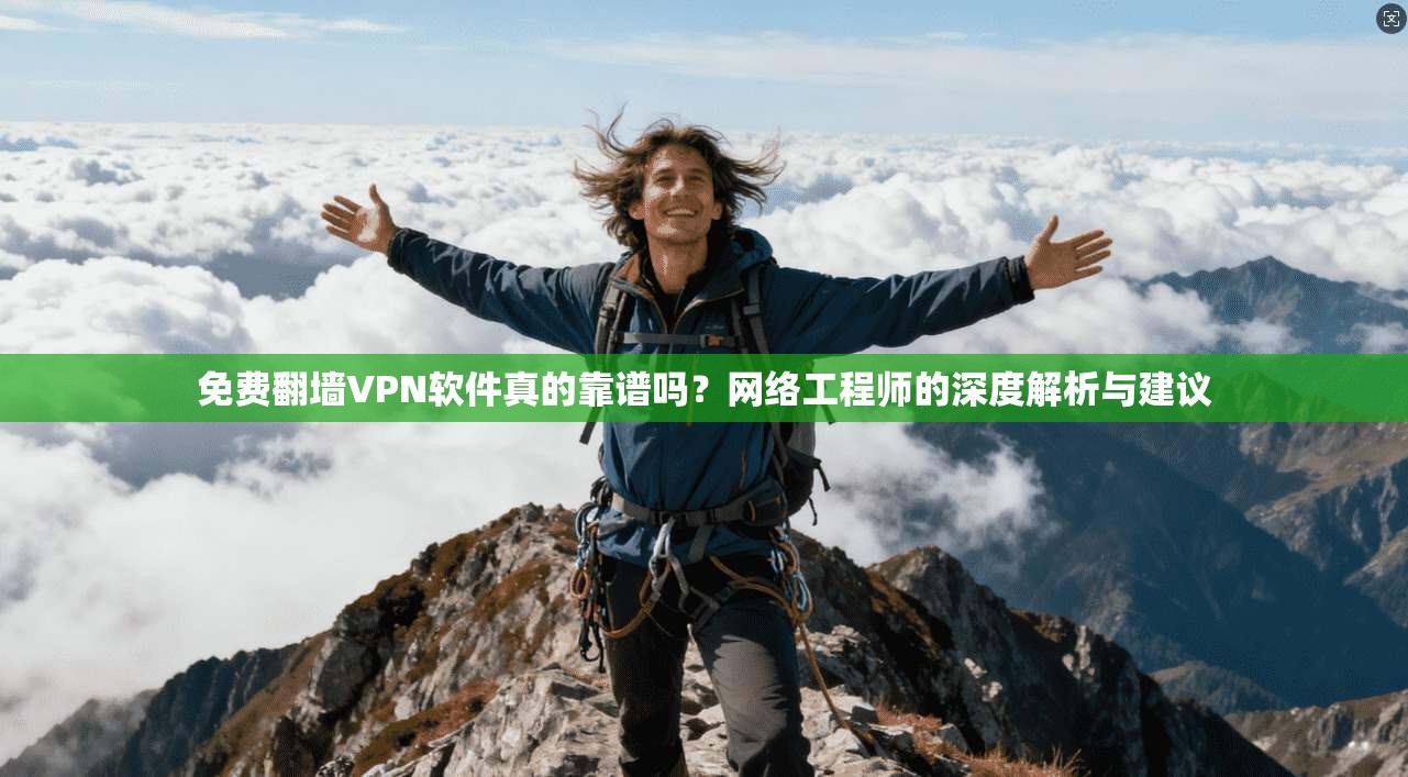 免费翻墙VPN软件真的靠谱吗?网络工程师的深度解析与建议 第1张 免费翻墙VPN软件真的靠谱吗?网络工程师的深度解析与建议 第1张