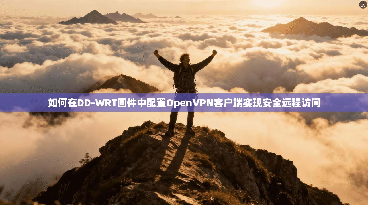 如何在DD-WRT固件中配置OpenVPN客户端实现安全远程访问  第1张