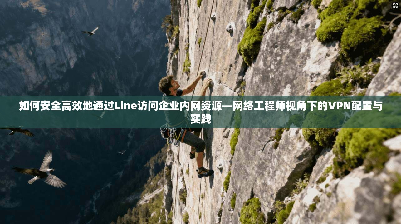 如何安全高效地通过Line访问企业内网资源—网络工程师视角下的VPN配置与实践  第1张