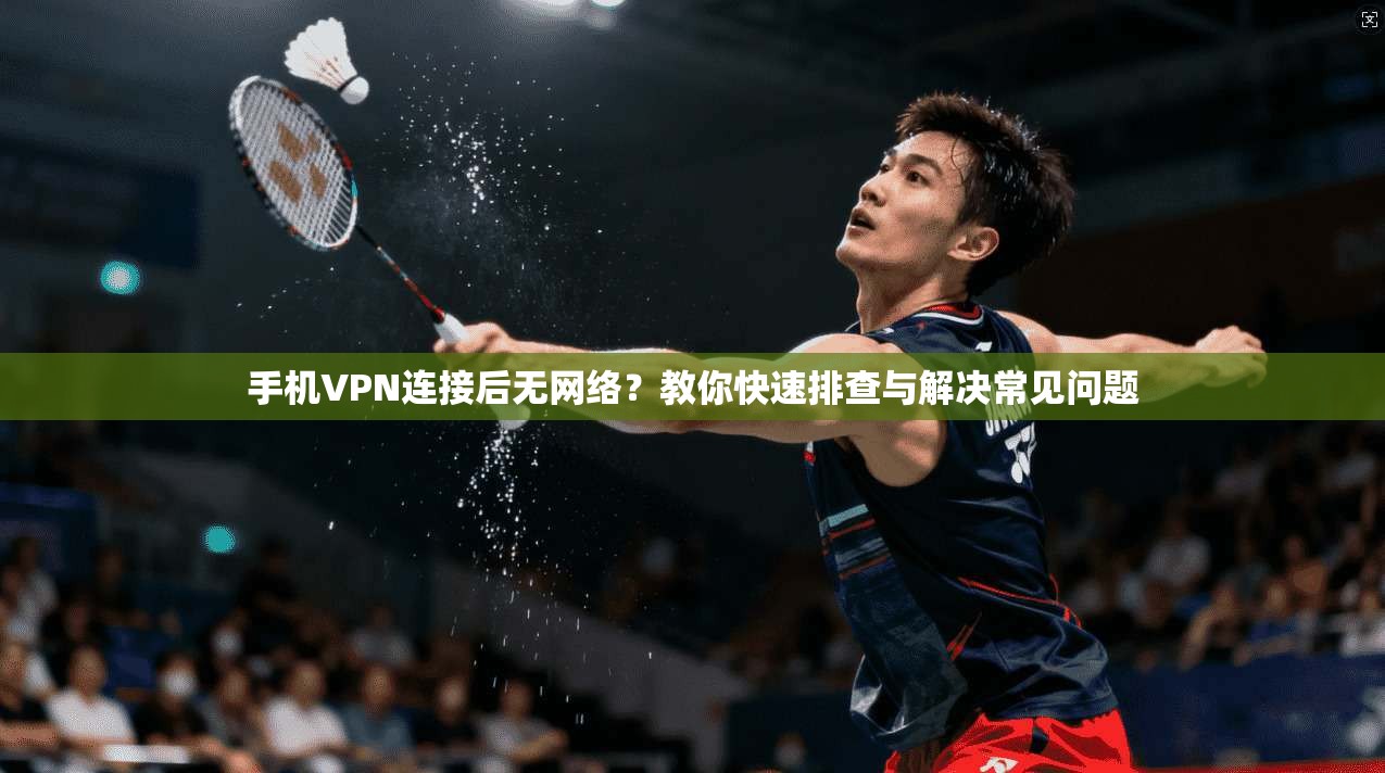 手机VPN连接后无网络?教你快速排查与解决常见问题 第1张 手机VPN连接后无网络?教你快速排查与解决常见问题 第1张