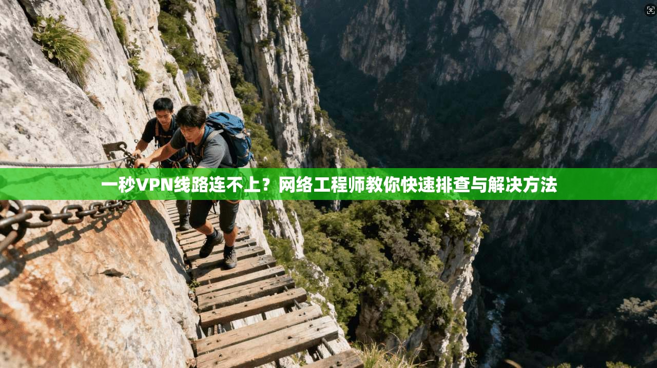 一秒VPN线路连不上？网络工程师教你快速排查与解决方法  第1张