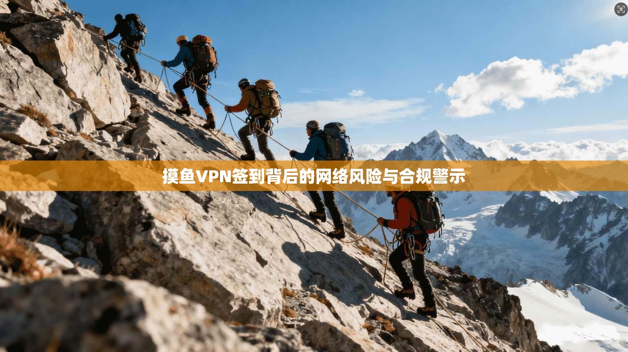 摸鱼VPN签到背后的网络风险与合规警示  第1张