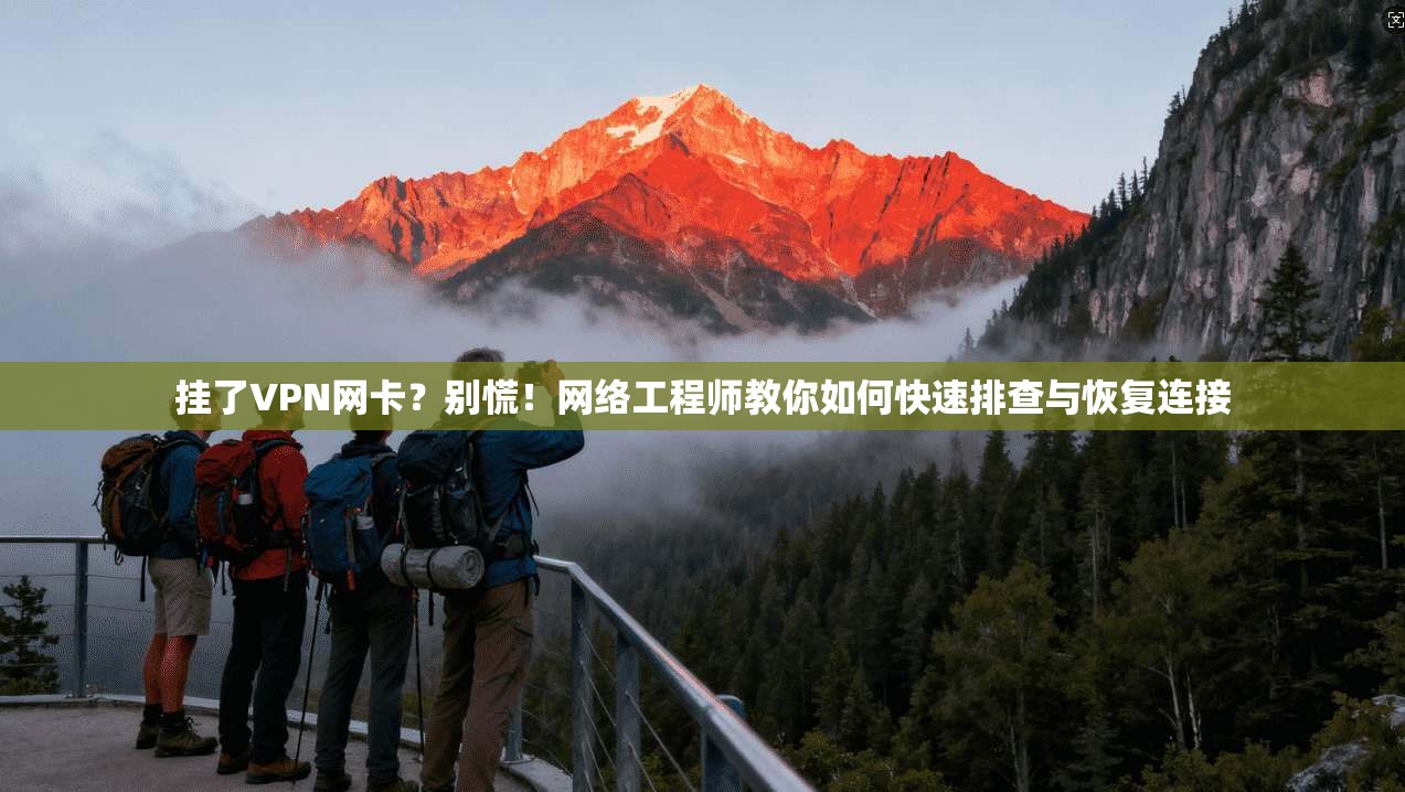 挂了VPN网卡？别慌！网络工程师教你如何快速排查与恢复连接  第1张