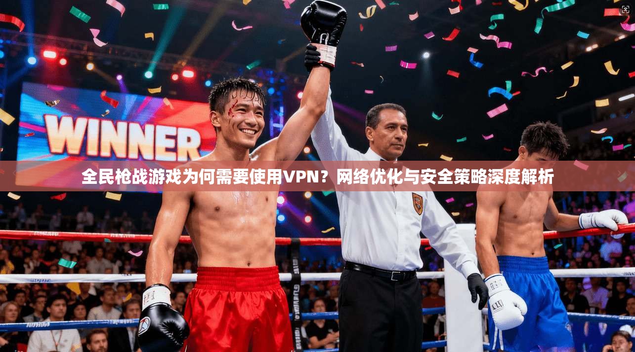 全民枪战游戏为何需要使用VPN？网络优化与安全策略深度解析  第1张