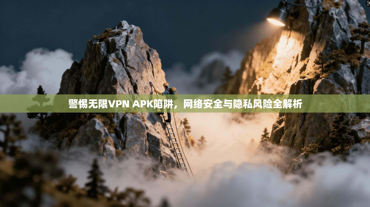 警惕无限VPN APK陷阱，网络安全与隐私风险全解析  第1张