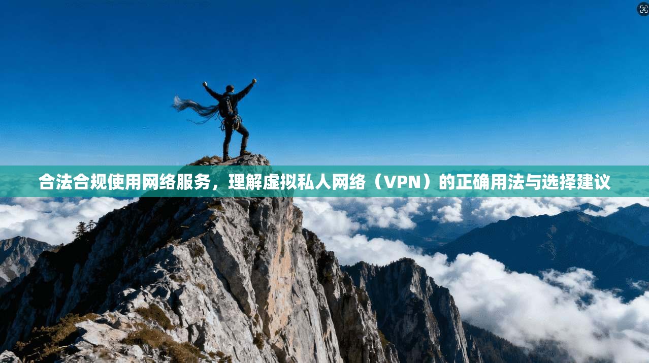 合法合规使用网络服务，理解虚拟私人网络（VPN）的正确用法与选择建议  第1张