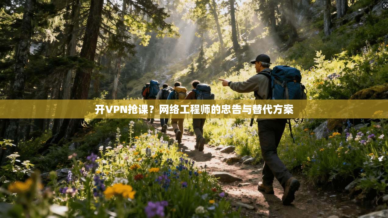 开VPN抢课?网络工程师的忠告与替代方案 第1张 开VPN抢课?网络工程师的忠告与替代方案 第1张