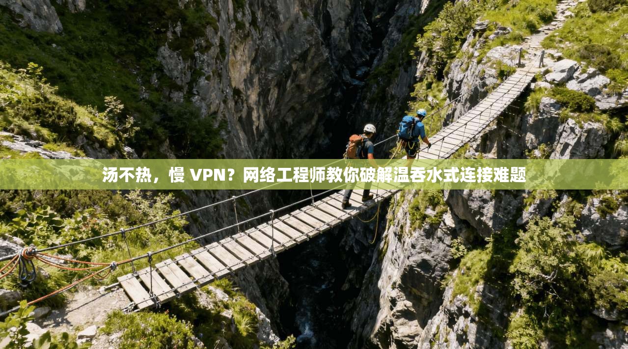 汤不热，慢 VPN？网络工程师教你破解温吞水式连接难题  第1张