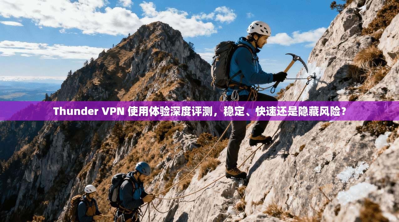 Thunder VPN 使用体验深度评测，稳定、快速还是隐藏风险？  第1张