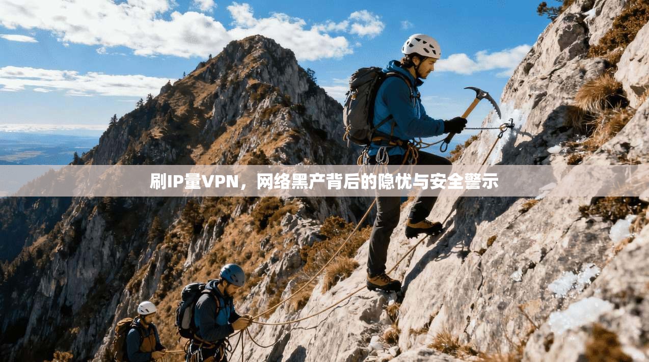 刷IP量VPN，网络黑产背后的隐忧与安全警示  第1张