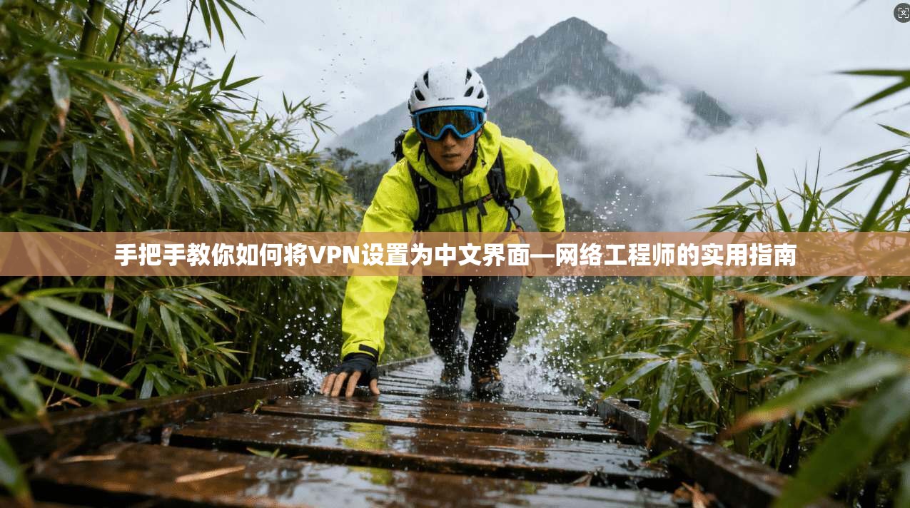 手把手教你如何将VPN设置为中文界面—网络工程师的实用指南 第1张 手把手教你如何将VPN设置为中文界面—网络工程师的实用指南 第1张