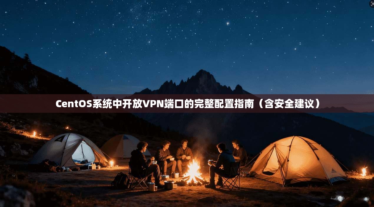 CentOS系统中开放VPN端口的完整配置指南（含安全建议）  第1张