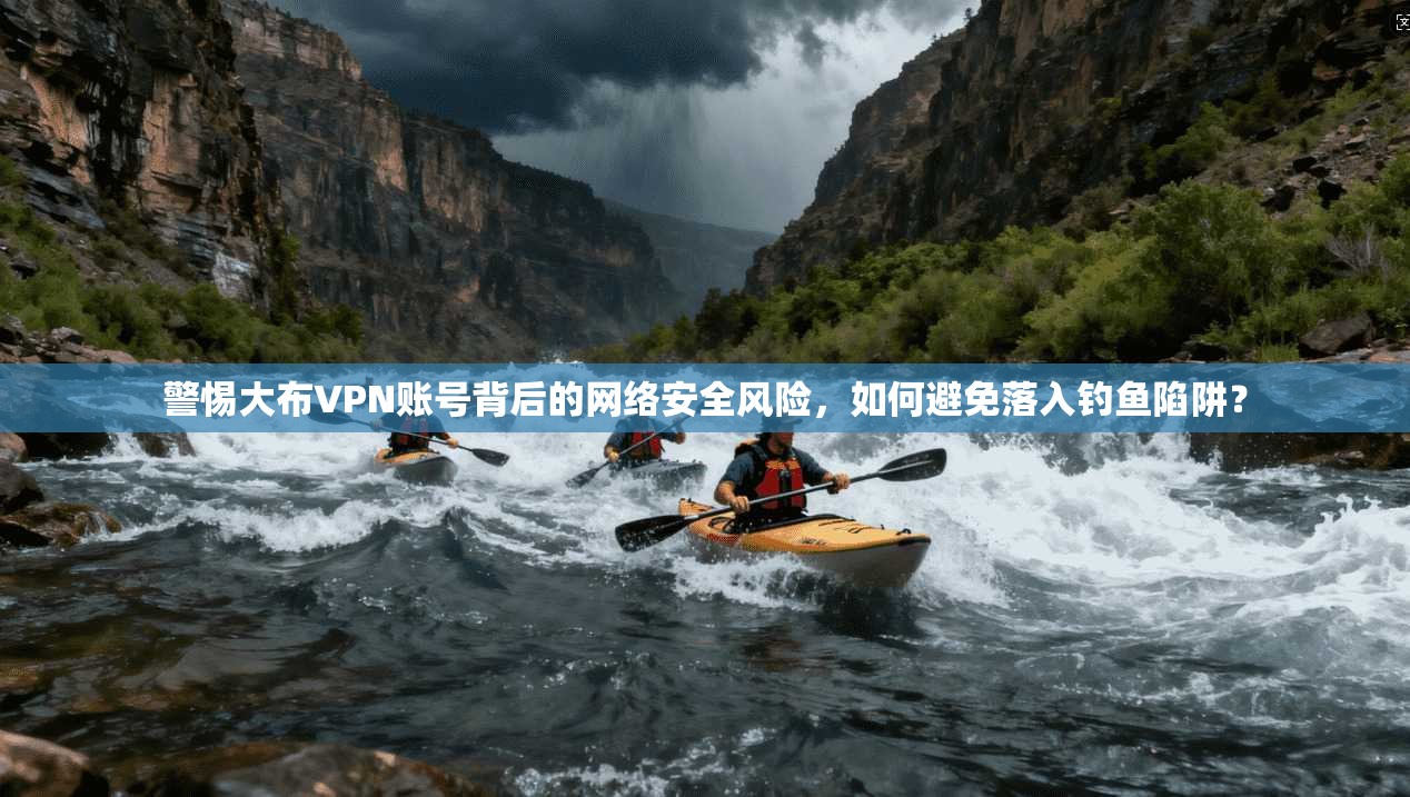 警惕大布VPN账号背后的网络安全风险，如何避免落入钓鱼陷阱？  第1张