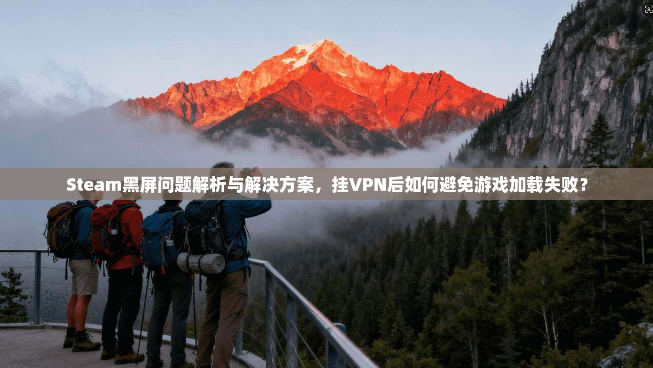 Steam黑屏问题解析与解决方案,挂VPN后如何避免游戏加载失败? 第1张 Steam黑屏问题解析与解决方案,挂VPN后如何避免游戏加载失败? 第1张