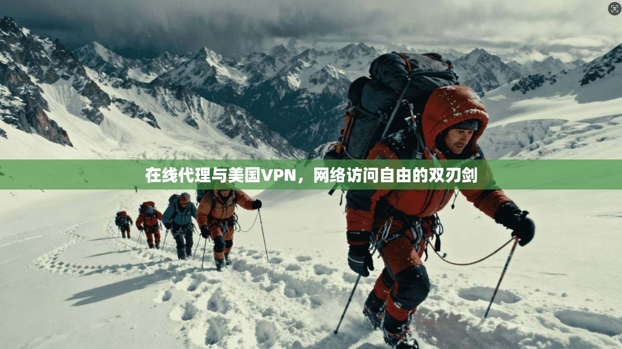在线代理与美国VPN,网络访问自由的双刃剑 第1张 在线代理与美国VPN,网络访问自由的双刃剑 第1张