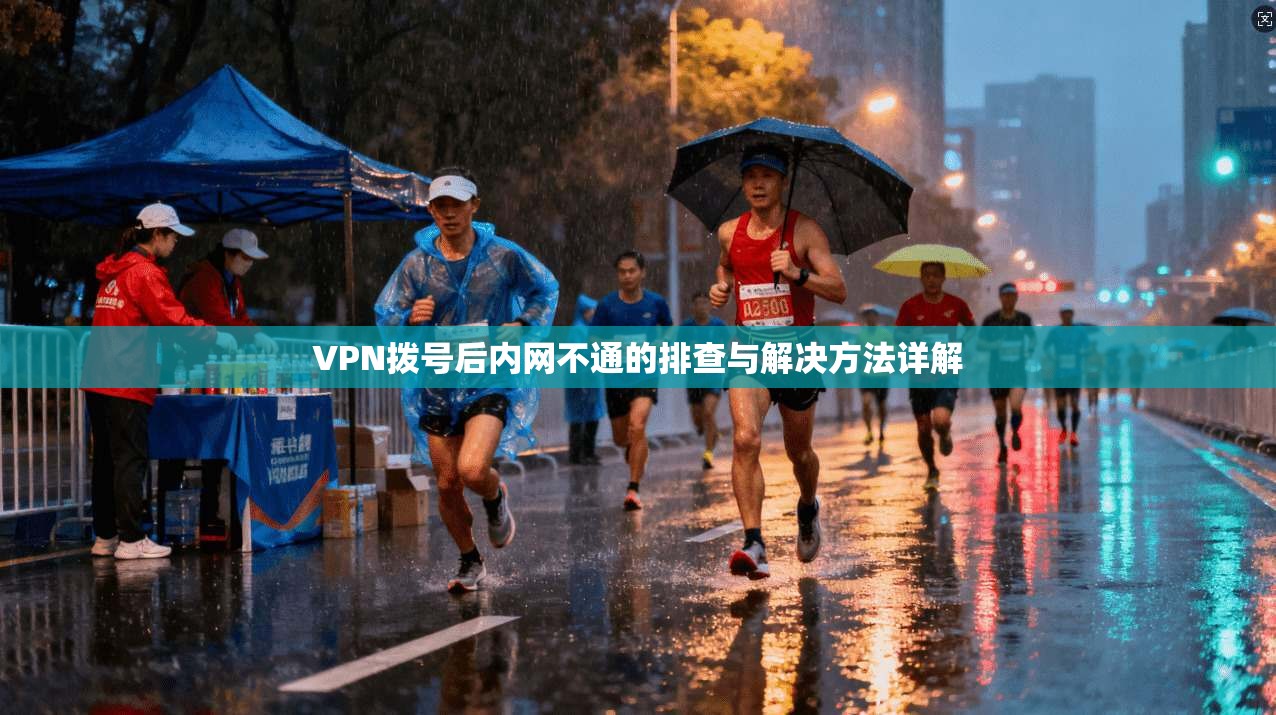 VPN拨号后内网不通的排查与解决方法详解 第1张 VPN拨号后内网不通的排查与解决方法详解 第1张
